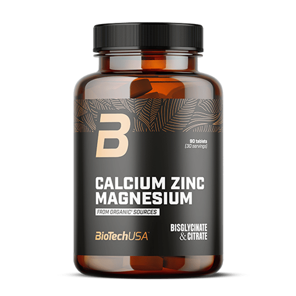 Calcium Zinc Magnesium from organic sources - 90 comprimat