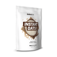 BioTechUSA Instant Oats este un terci disponibil atât sub formă aromatizată, cât și fără aromă, care este o sursă excelentă de fibre și proteine, pentru îmbogățirea alimentelor sau a băuturilor.
