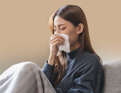 În  sezonul rece, cu răceli