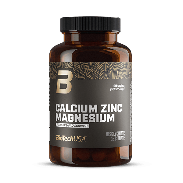 Calcium Zinc Magnesium from organic sources - 90 comprimat