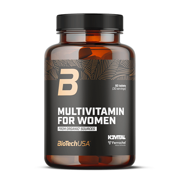 Multivitamin For Women from organic sources - 60 comprimat