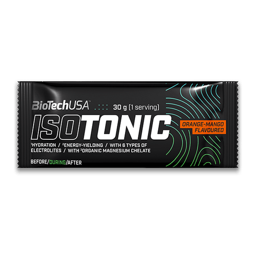 Pudră de băutură BioTechUSA IsoTonic care ajută la menținerea performanței pe termen lung în timpul exercițiilor de anduranță pe termen lung.