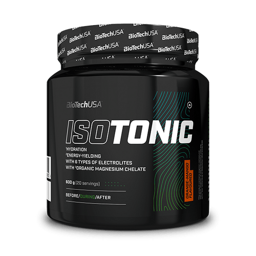 Pudră de băutură BioTechUSA IsoTonic care ajută la menținerea performanței pe termen lung în timpul exercițiilor de anduranță pe termen lung.