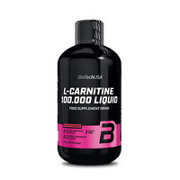 L-Carnitine 100.000 băutură înainte de antrenament 500 ml - BioTechUSA