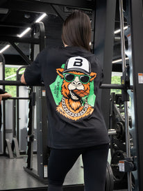 Tricou unisex supradimensionat, ediție limitată (Ciocolată Dubai)