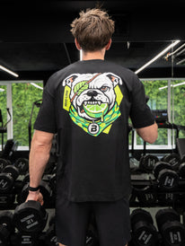 Tricou unisex supradimensionat, ediție limitată (Mentă-Lime)