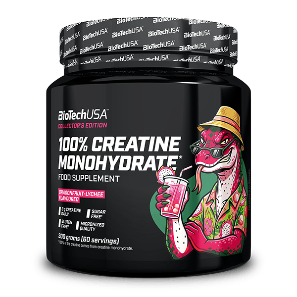 100% Creatine Monohydrate - 300 g Dragonfruit-litchi