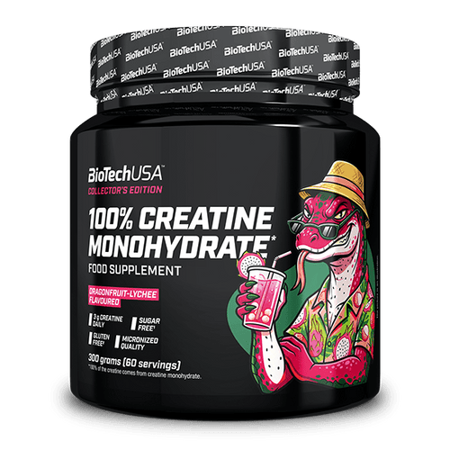 100% Creatine Monohydrate - 300 g Dragonfruit-litchi