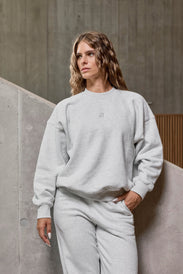 True Comfort Oversized Bluza cu guler rotund pentru femei