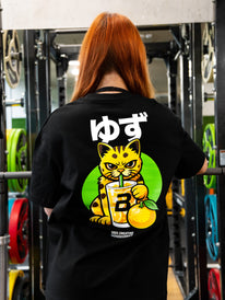 Tricou unisex supradimensionat, ediție limitată (Yuzu)