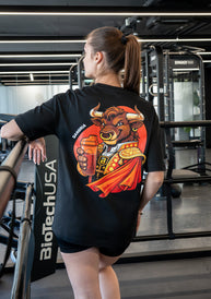 Tricou unisex supradimensionat, ediție limitată (Sangría)