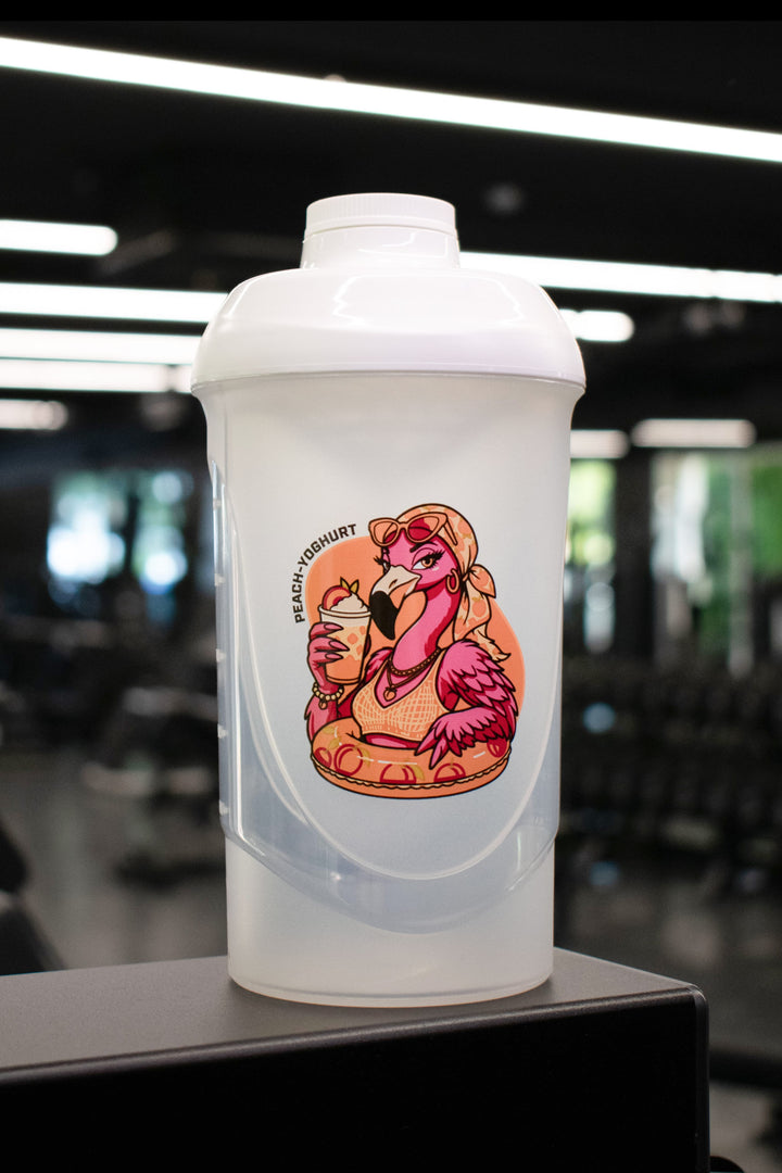 Ediție limitată, shaker de colecție (Iaurt cu piersici) - 600 ml