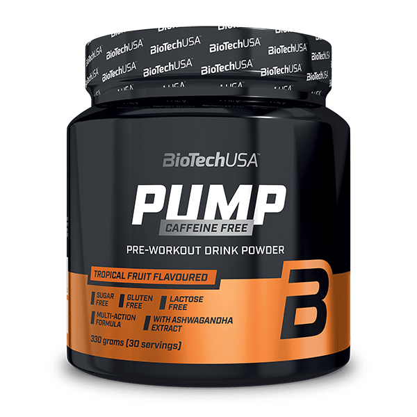 Praf de băutură Pump Caffeine Free - 330 g