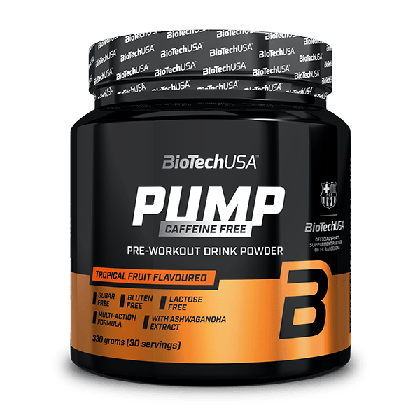 Praf de băutură Pump Caffeine Free - 330 g