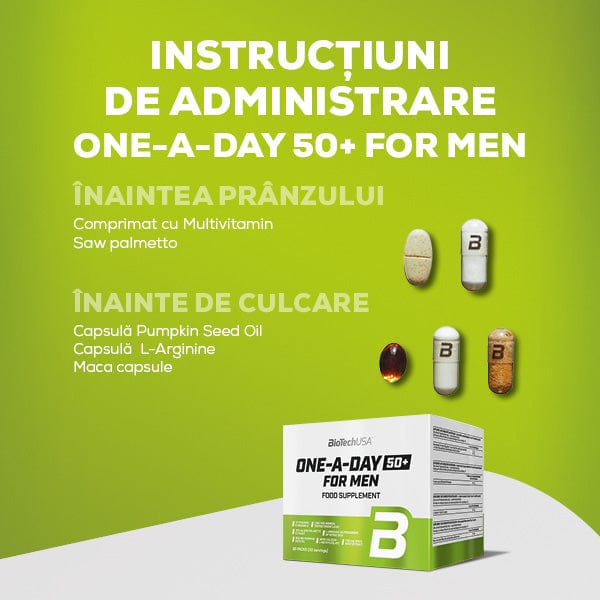 One-A-Day 50+ For Men - 30 pachete