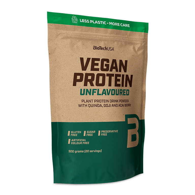 Vegan Protein, proteine pentru vegani, Unflavoured - 500 g