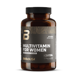 Multivitamin For Women from organic sources - 60 comprimat