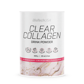 Praf de băutură Clear Collagen, 308 g - BioTechUSA  
