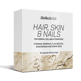 Hair, Skin & Nails, 54 buc. capsule - BioTechUSA 