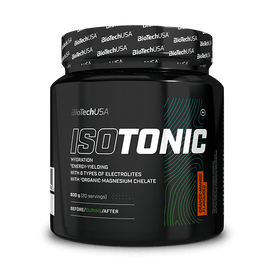 Pudră de băutură BioTechUSA IsoTonic care ajută la menținerea performanței pe termen lung în timpul exercițiilor de anduranță pe termen lung.